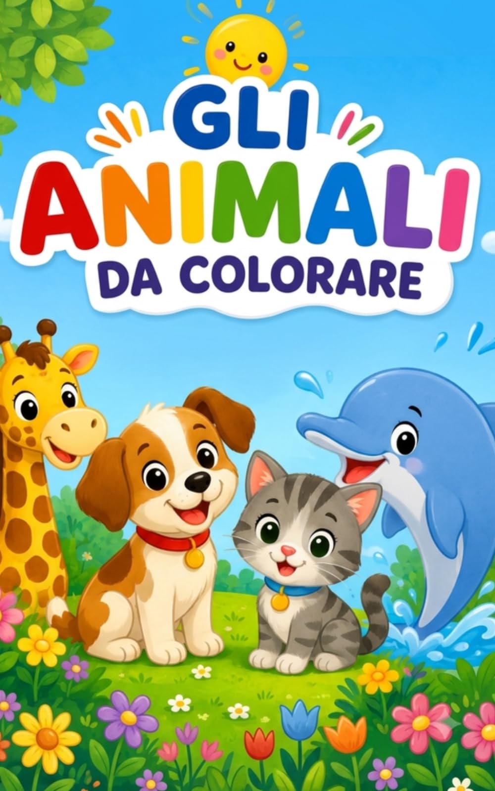 GLI ANIMALI: DA COLORARE
