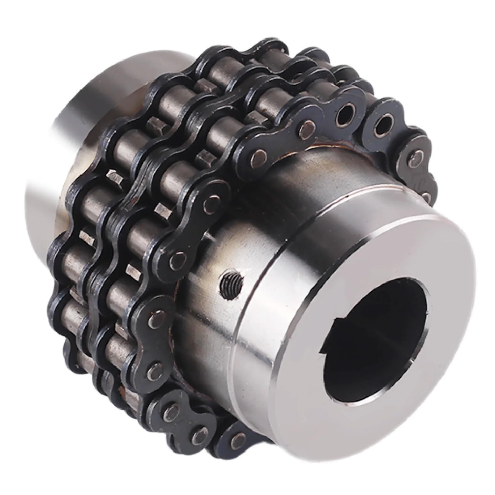 Giunto Elastico Flessibile, Accoppiatore Catena pignone 1PC KC4014 12/12.7/14/15/16/17/18/19/20/22/24/25.4/28mm Catena a rulli di accoppiamento a(Other)
