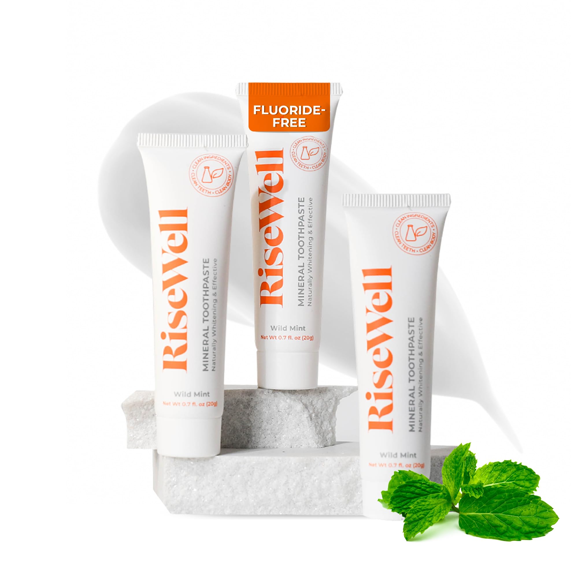 RiseWell Hydroxyapatite Toothpaste - Wild Mint -8