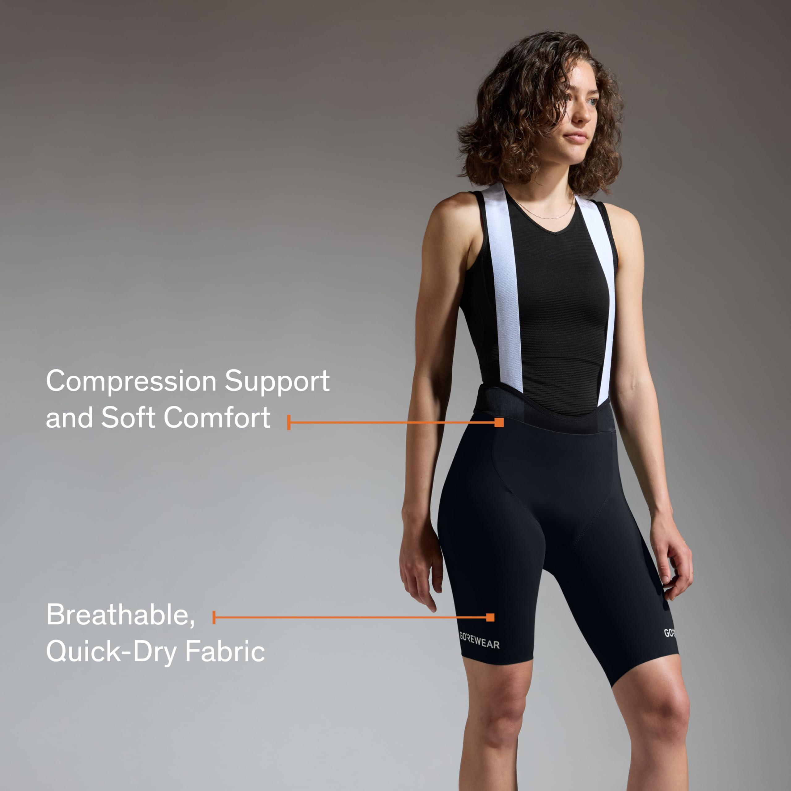 GORE WEAR Spinshift Cuissard Court+ Á Bretelles Femme Leggings