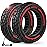 BANGTING 2PCS Upgrade 50/75-6.1 Scooter Off-road Solid Tires, 8.5x2 inches Tires Tubeless for Gotrax GXL V2/XR/APEX, 8 1/2 x2 Tire Replacement for Hiboy S2, Xiaomi 3 Lite/3/Pro 2/1s/M365