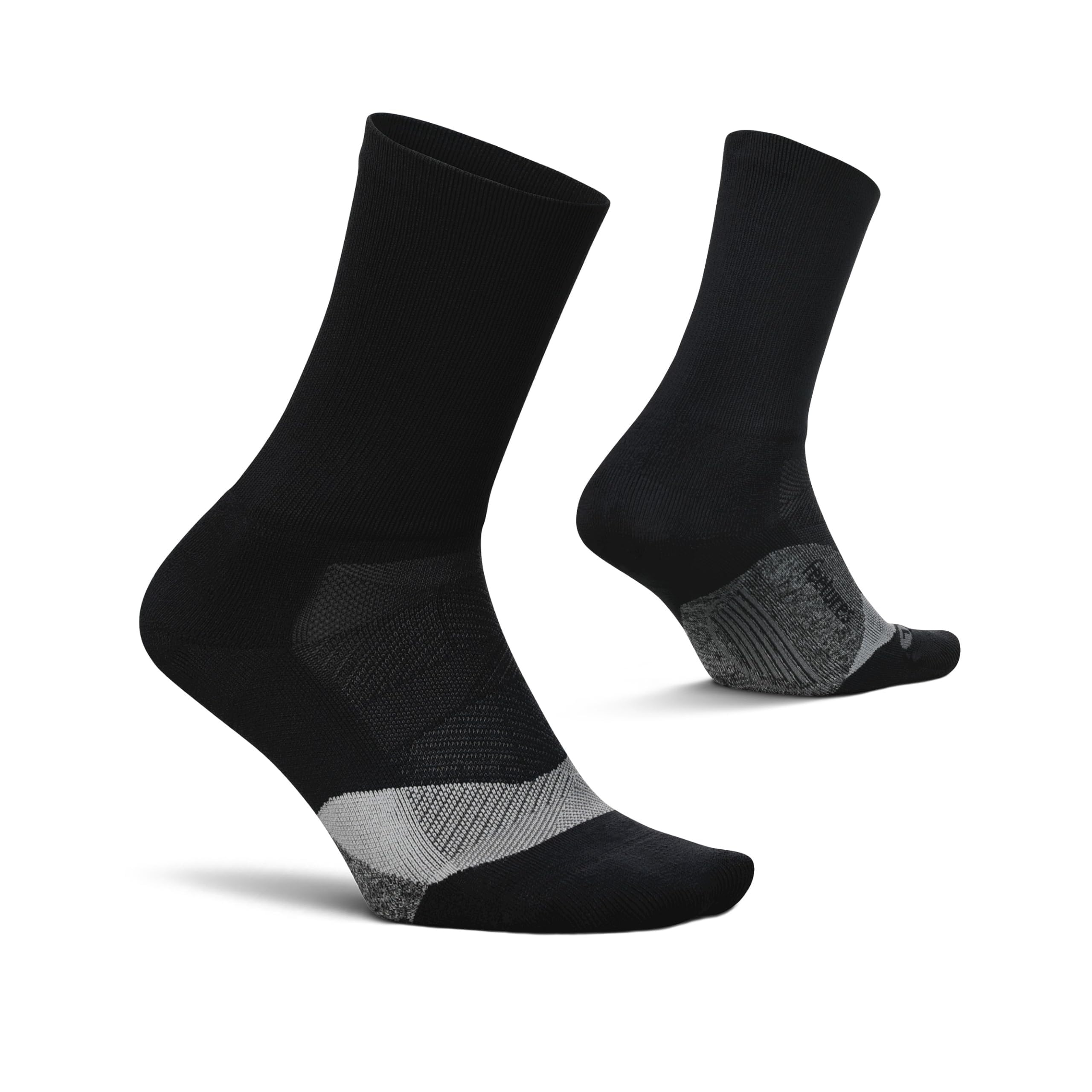 Elite Light Cushion Mini Crew Sock - Sport Sock with Targeted Compression