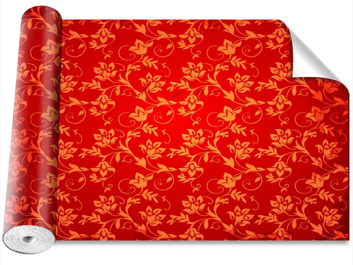 Papier peint de style camouflage floral Tulup au format compact 104x70cm