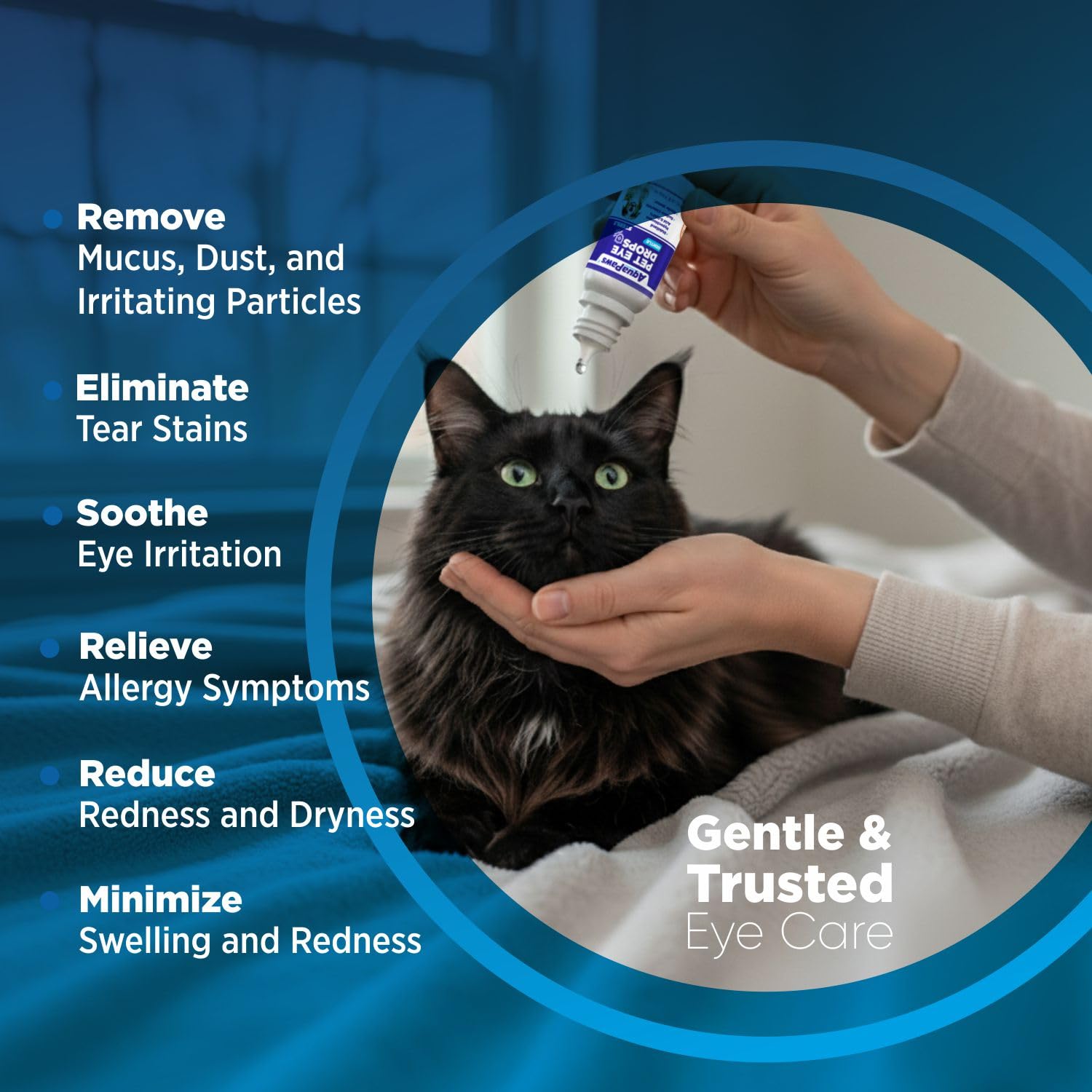 Dog Eye Drops and cat Eye Drops, pet Eye Drop,Relieve Dry Eyes Pink Eyes, Pet Tear Stain Cleaner Horses (0.98 Fl Oz) — Amazon image 3