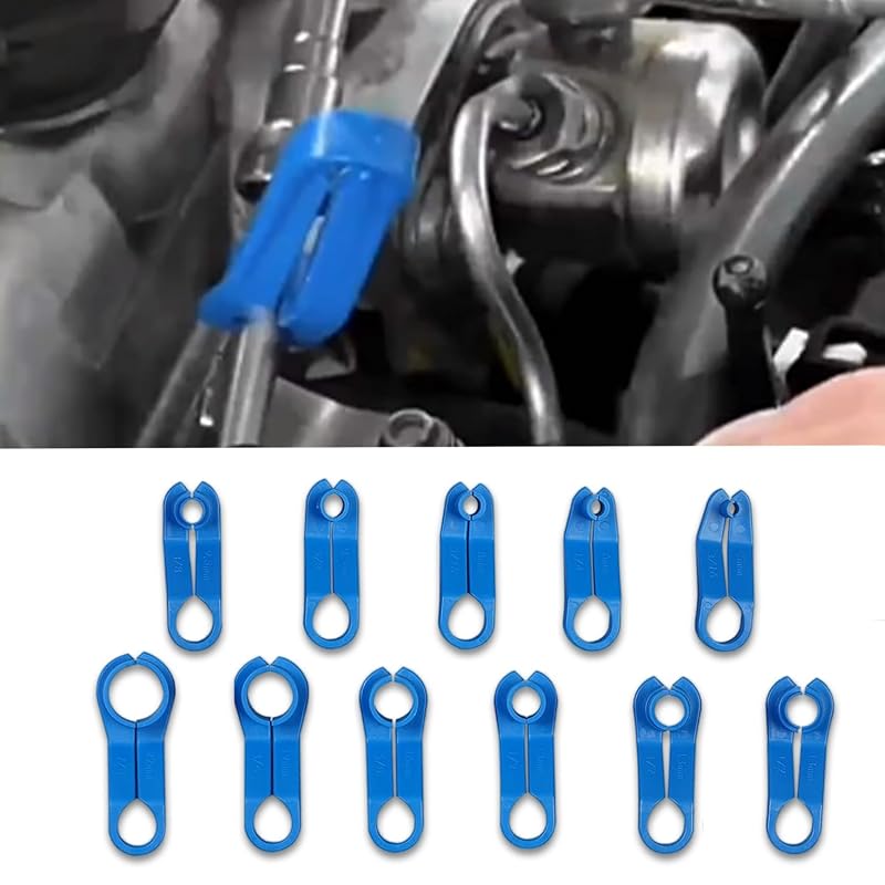 Kit com 11 ferramentas para desconectar linhas de combustível e mangueiras de ar-condicionado HEVLE