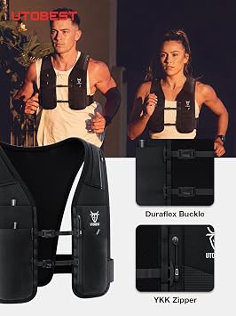 UTOBEST Running Vest Reflective Hydration Backpack 5L UTR113