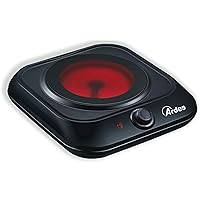 Ardes Ceramico AR1F401 - Fornello elettrico 1 piastra in vetroceramica da 1200W