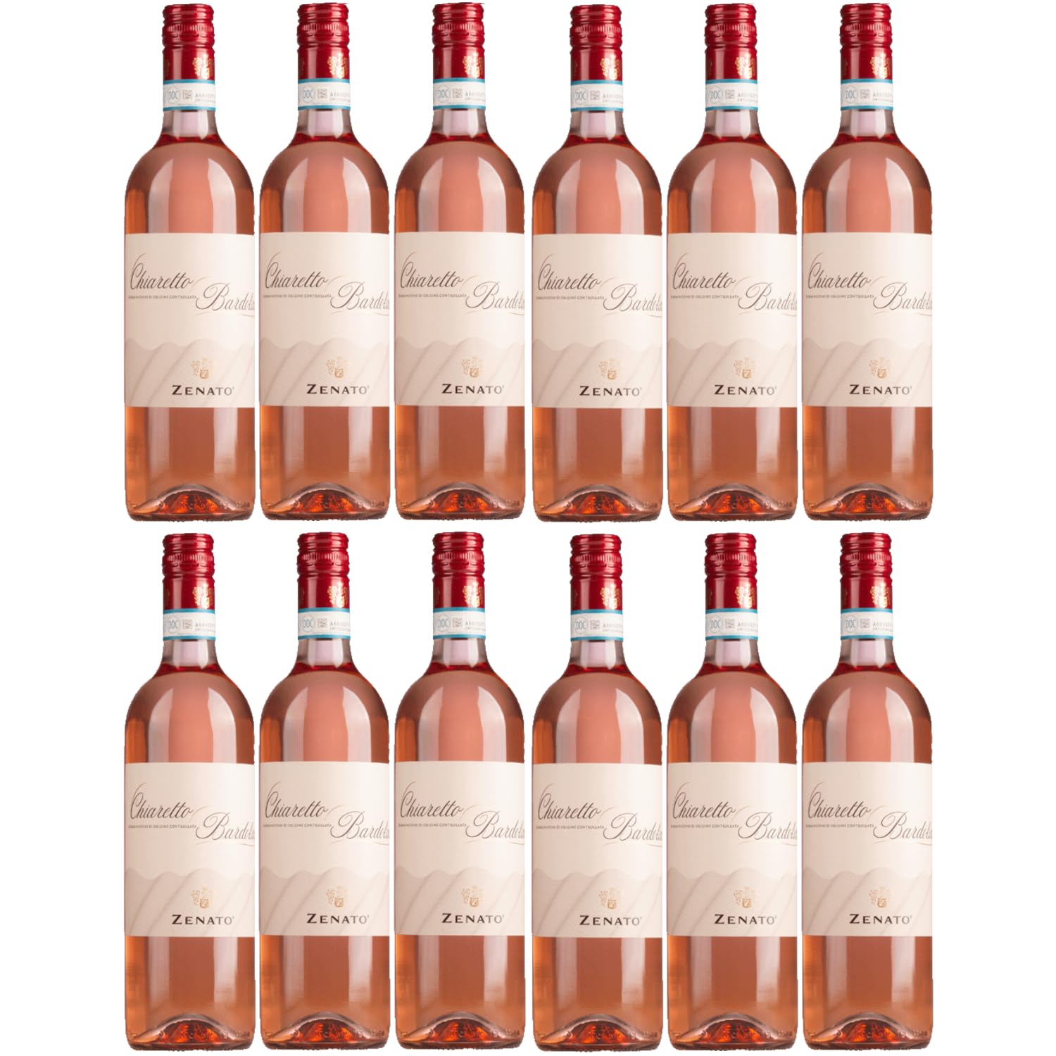 Zenato Chiaretto Rosato Roséwein Rosé trocken Italien inkl. FeinWert E-Book (12 x 0,75l)