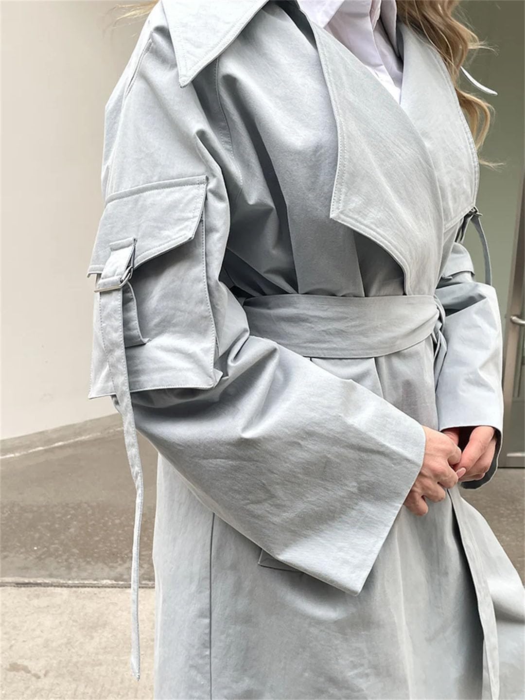 Women's Maxi Long Trench Coat