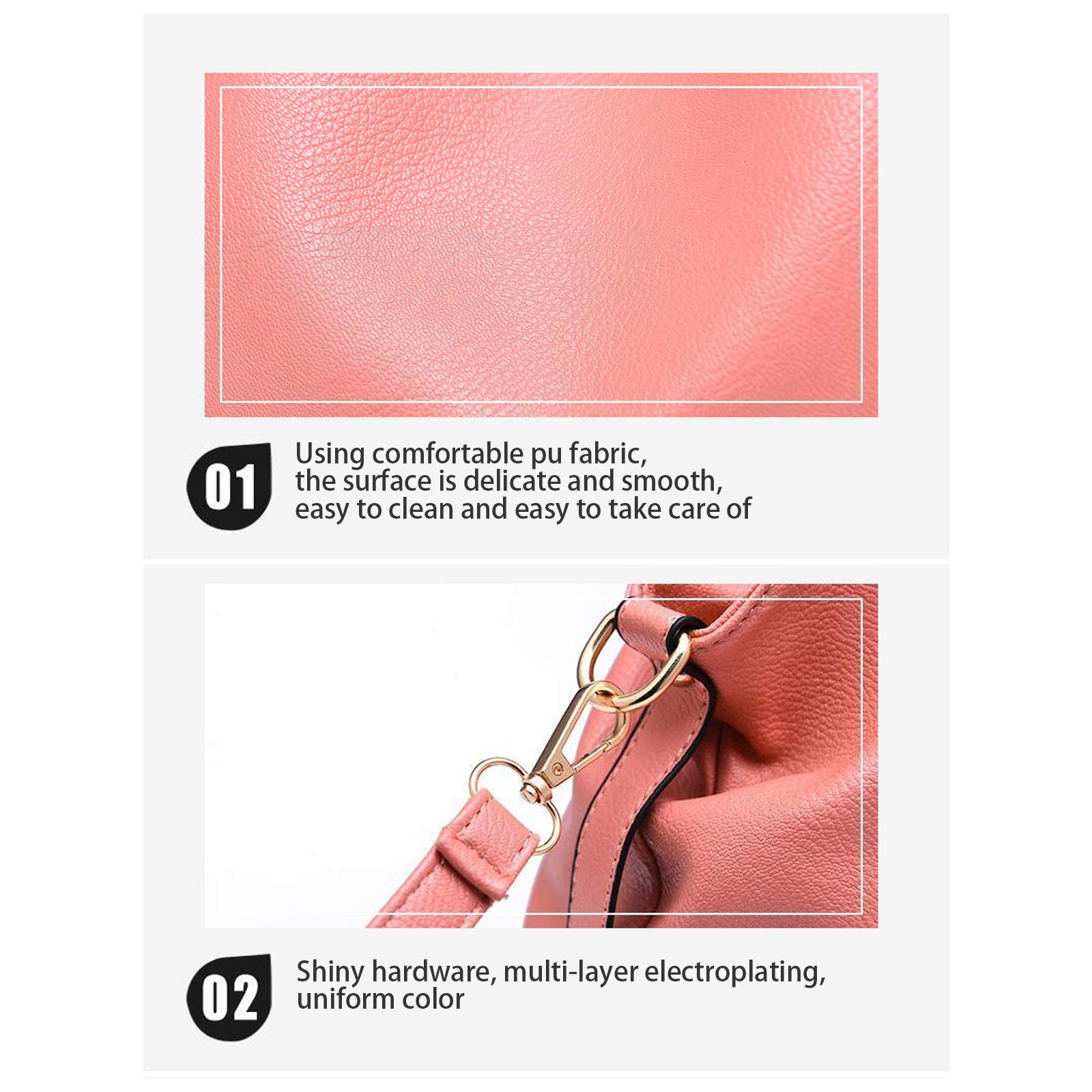 Borsa Delle Donne Del Sacchetto Del Messaggero, Signore Di Grande Capacità Di Morbida DELL'UNITÀ Di Elaborazione Di Spalla Di Cuoio Top-handle Borse Cross-corpo