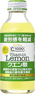 ハウスウェルネスフーズ C1000 ビタミンレモン クエン酸 140ml ×30本 機能性表示食品