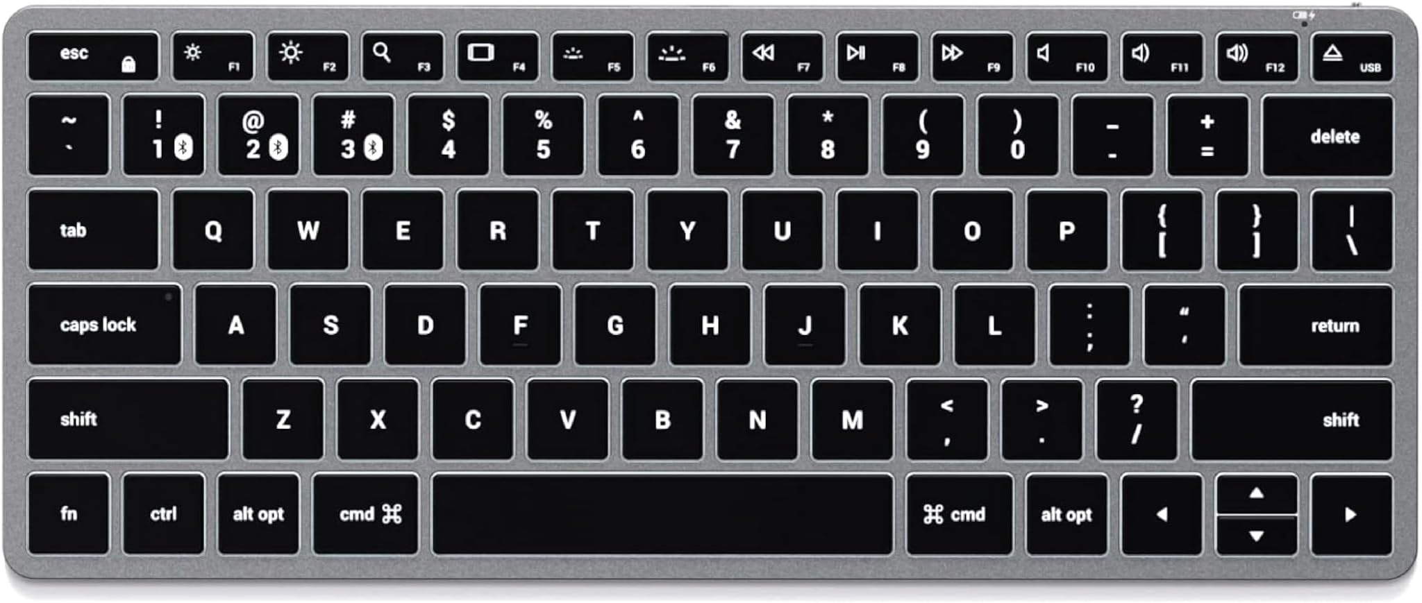 Slim X1 Bluetooth Backlit Keyboard