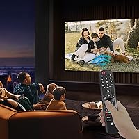 Vista 7 de Voice Magic - Control remoto de repuesto para LG compatible con LG 2023-2018 Smart Tvs Z3 G3 C3 B3 OLED QNED UHD 4k 8k Series Mr23GA/GN remoto