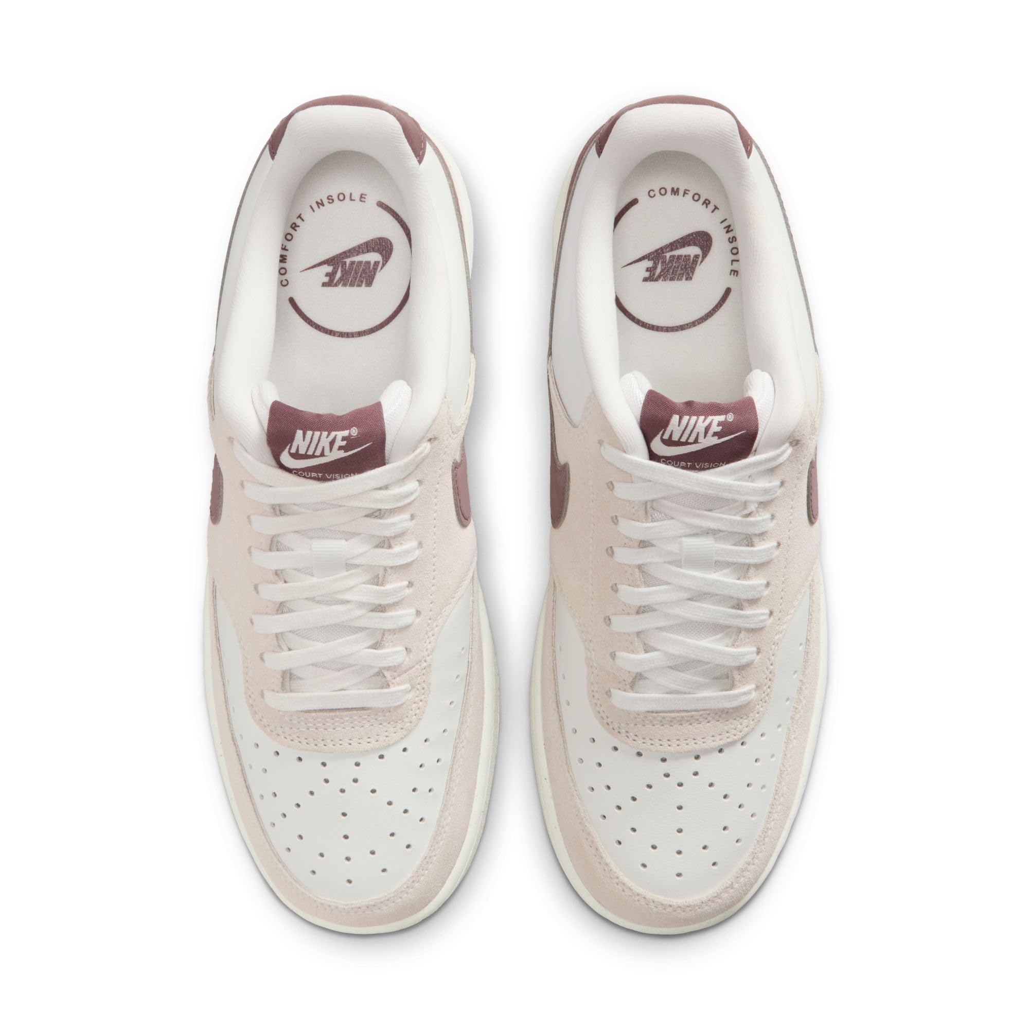 Nike Court Vision Lo Scarpe per Il Tempo Libero da Donna Summit White/Tattoo/Phantom 40