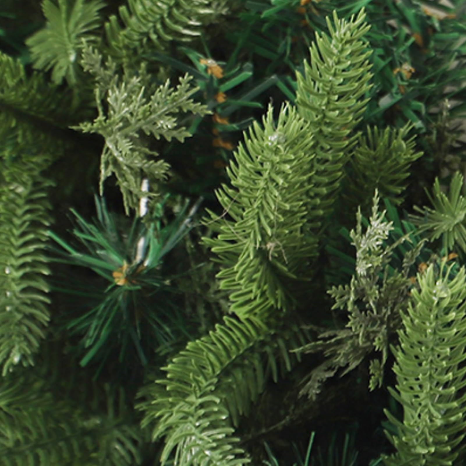 Guirnalda De Navidad para Decoración Agujas De Pino Artificiales | 110 Cm Navideño Para Buzón Para Hogar Pared Ventana Patio Jardín Exterior De Invierno Día De Acción De