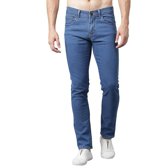 Buy Hopewell Men Slim Fit Casual Wear Stretchable Mid Rise Light Blue Jeans At Amazon In Buy Hopewell Men Slim Fit Casual Wear Stretchable Mid Rise Light Blue Jeans At Amazon In
