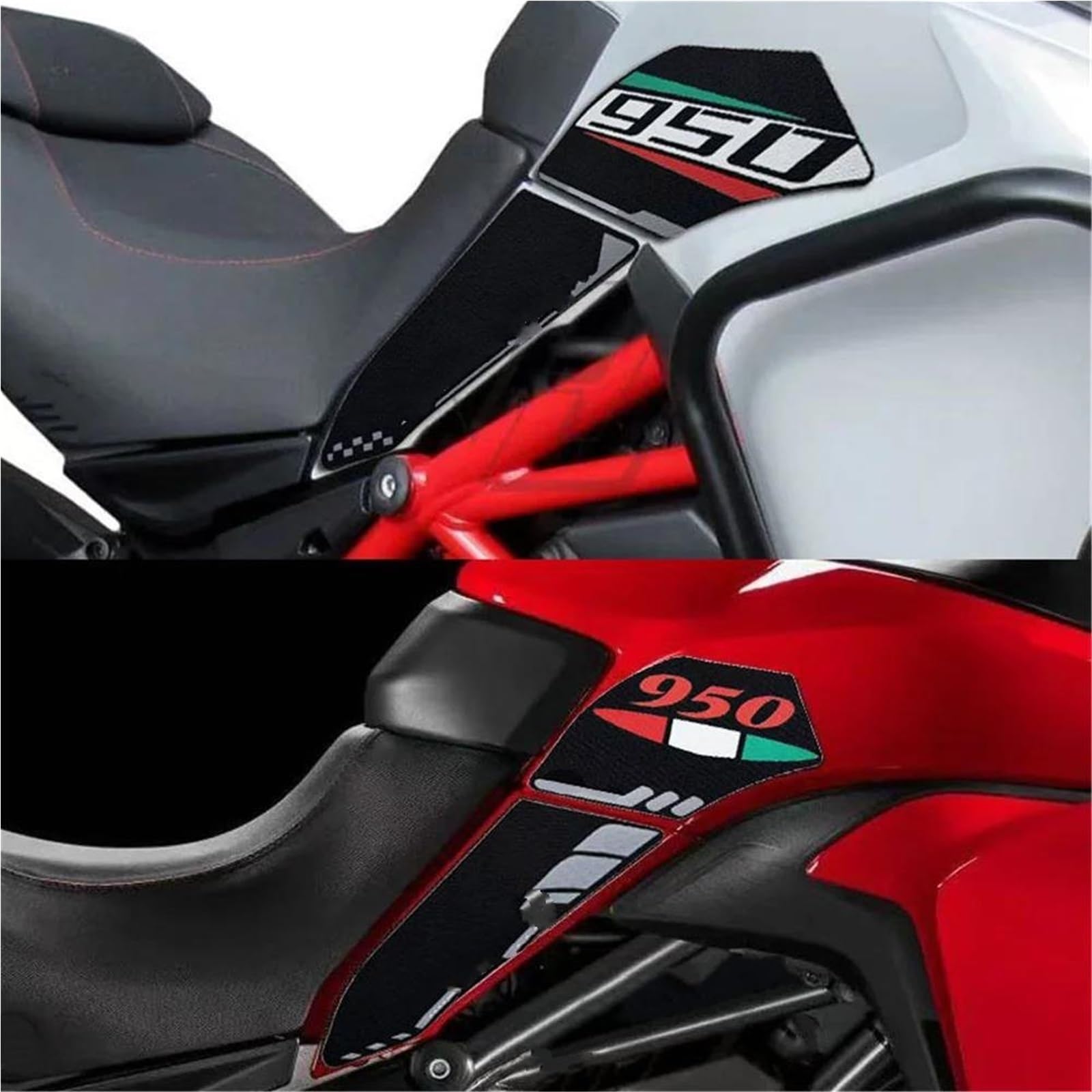 Pegatinas Depósito De Gasolina Motocicleta Para CFMOTO 675NK NK675 675 NK 2025 rodillera(Color17)