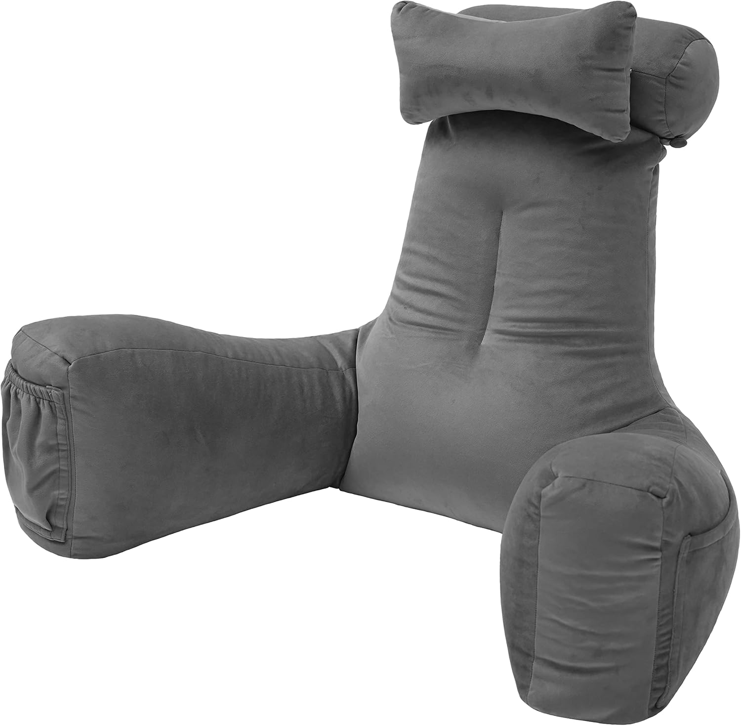 Loft 25 Premium Velvet Reading Cushion Bean Bag Bed Seat Relax Pillow