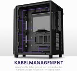 NZXT H6 Flow RGB | CC-H61FB-R1 | Compact Dual-Chamber Mid-Tower Airflow Case | Includes 3 x 120mm RGB Fans | Panoramic Glass Panels | High-Performance Airflow Panels | Cable Management | Black - 6