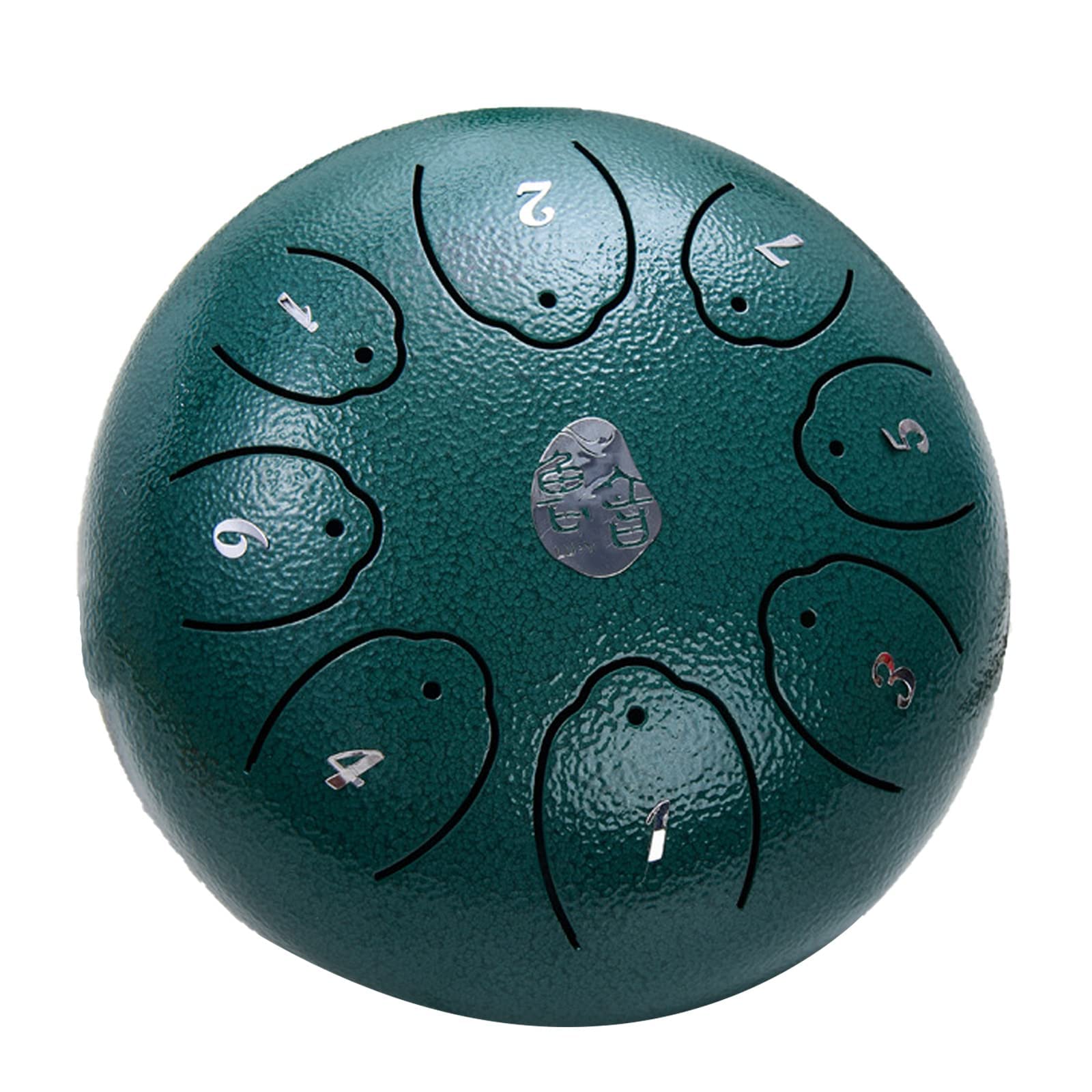 Buy WDNMDY Steel Tongue Drum, 8 Notes 6 Inches Dia Tongue Drum, Wide