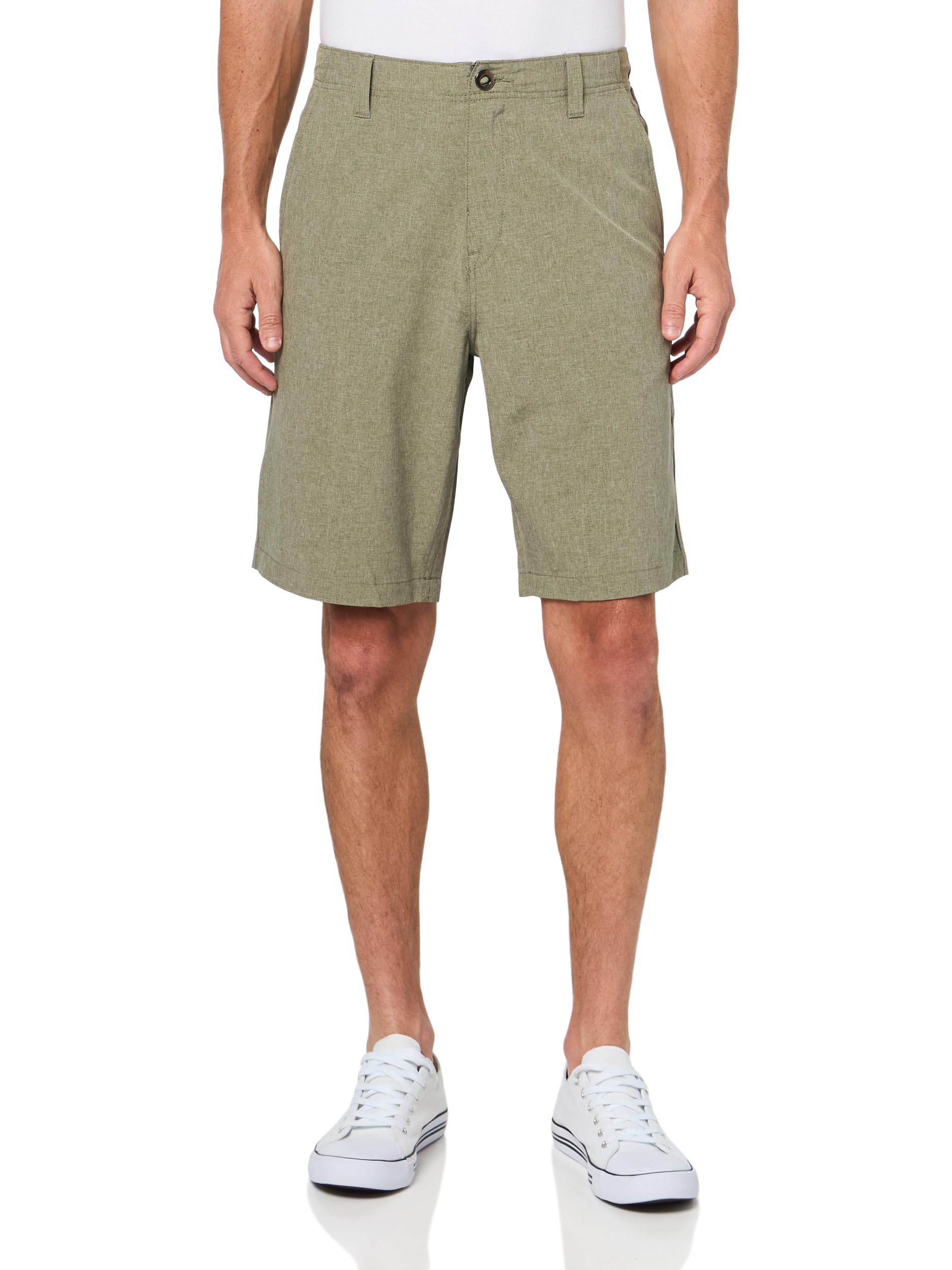 Volcom Men's Wintermoss Kerosene 21" Hybrid Chino Shorts, 34