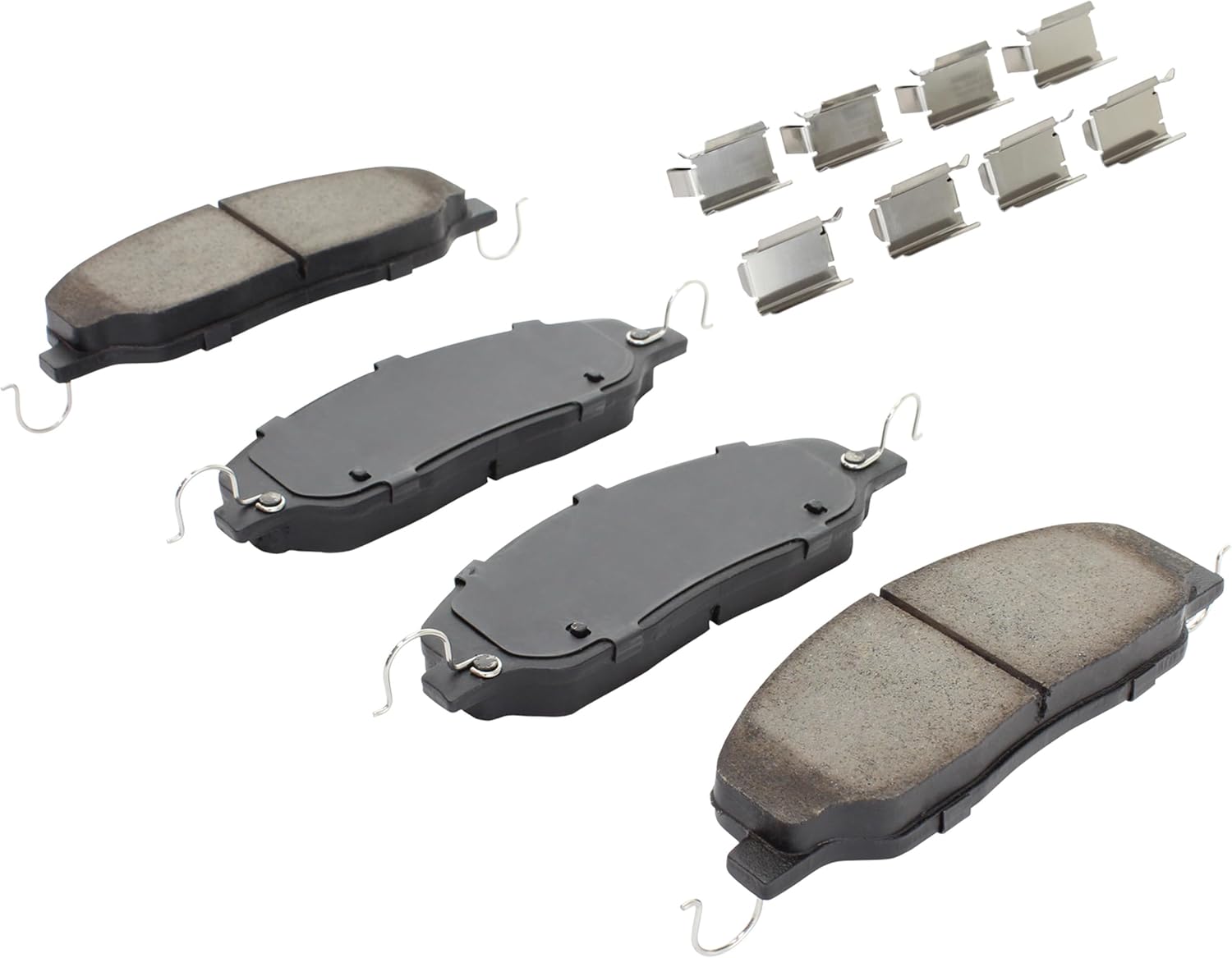 QUALITY-BUILT Front Ceramic Brake Pads, Black Series 1003-1081C, Compatible with 2005-2010 Avanti/Ford (Avanti,Mustang)