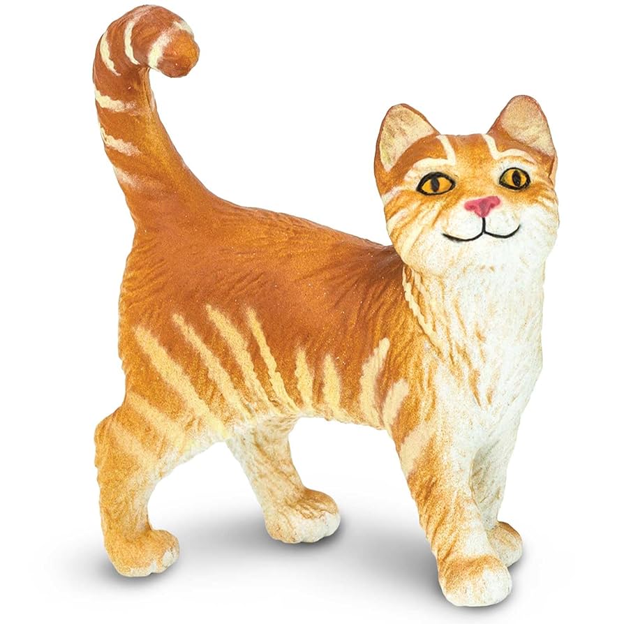 Amazon.com: Safari Ltd. Tabby Cat Figurine - Detailed 2
