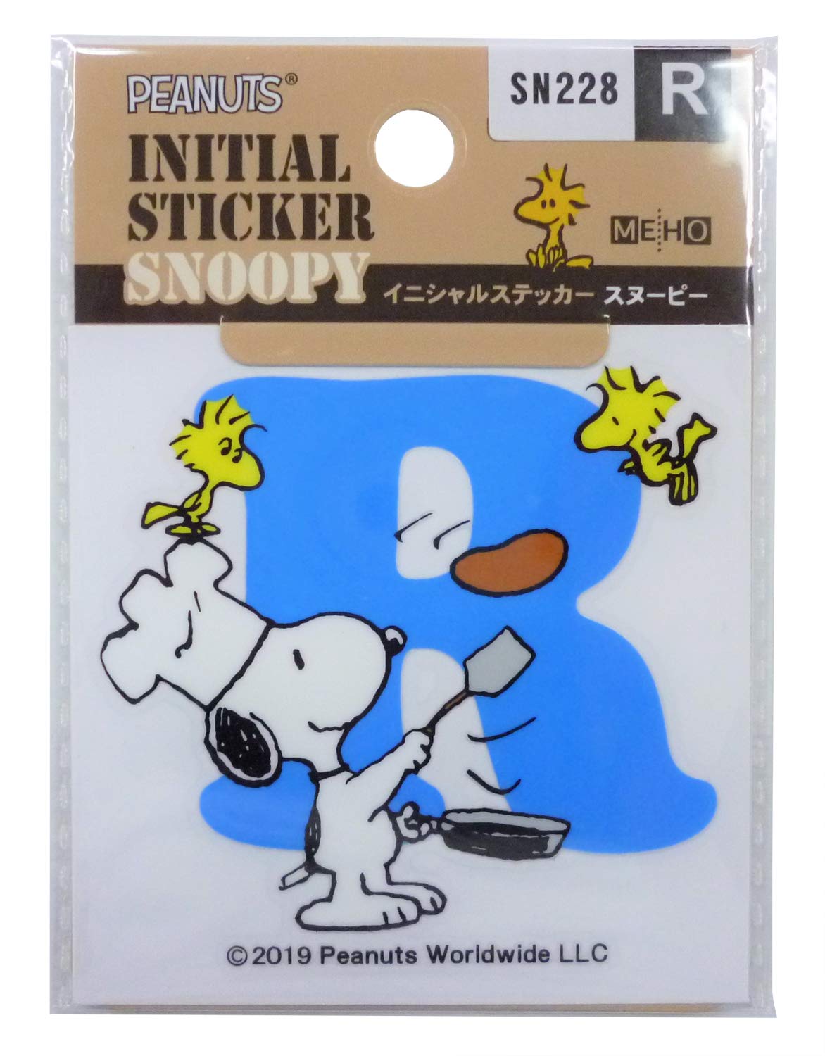 Amazon.co.jp: 明邦 SNOOPY スヌーピー イニシャルステッカー