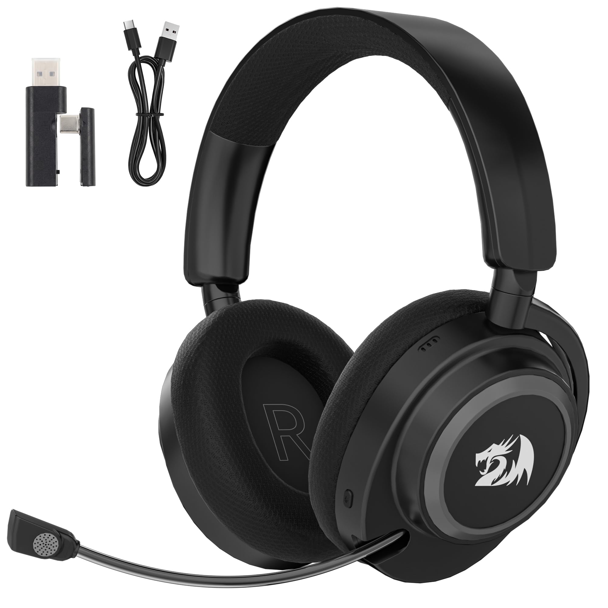 Redragon H891 Casque Gamer Tri Mode sans Fil 65H Autonomie 71 50mm V2
