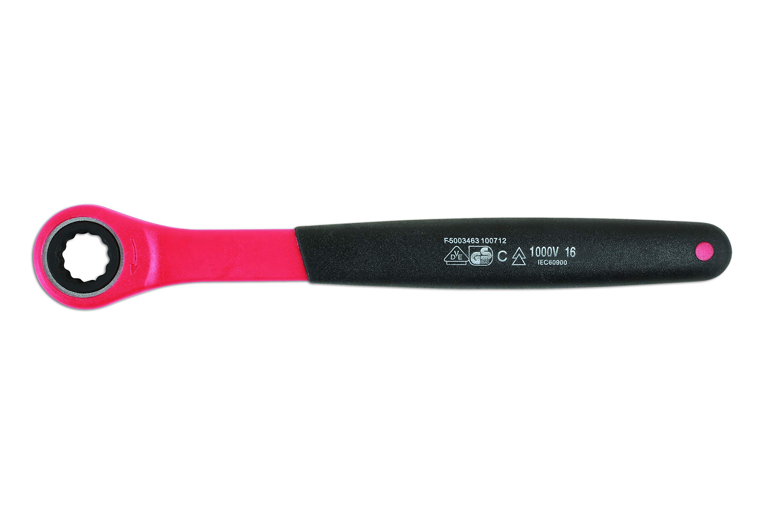 Laser 6881 Insulated Ratchet Ring Spanner 11mm - Image 2