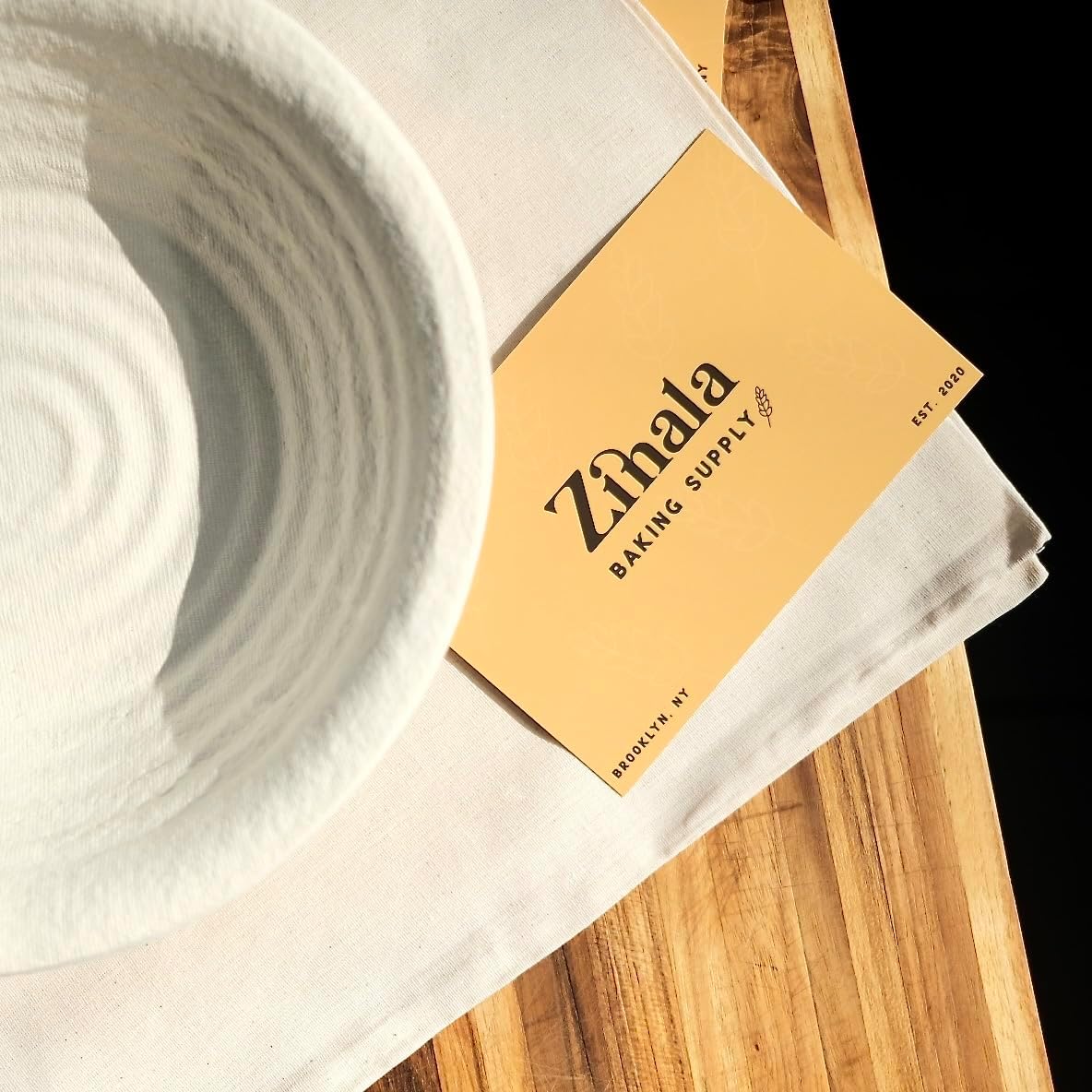 Wood Pulp Round, Lined Made in U.S.A Home