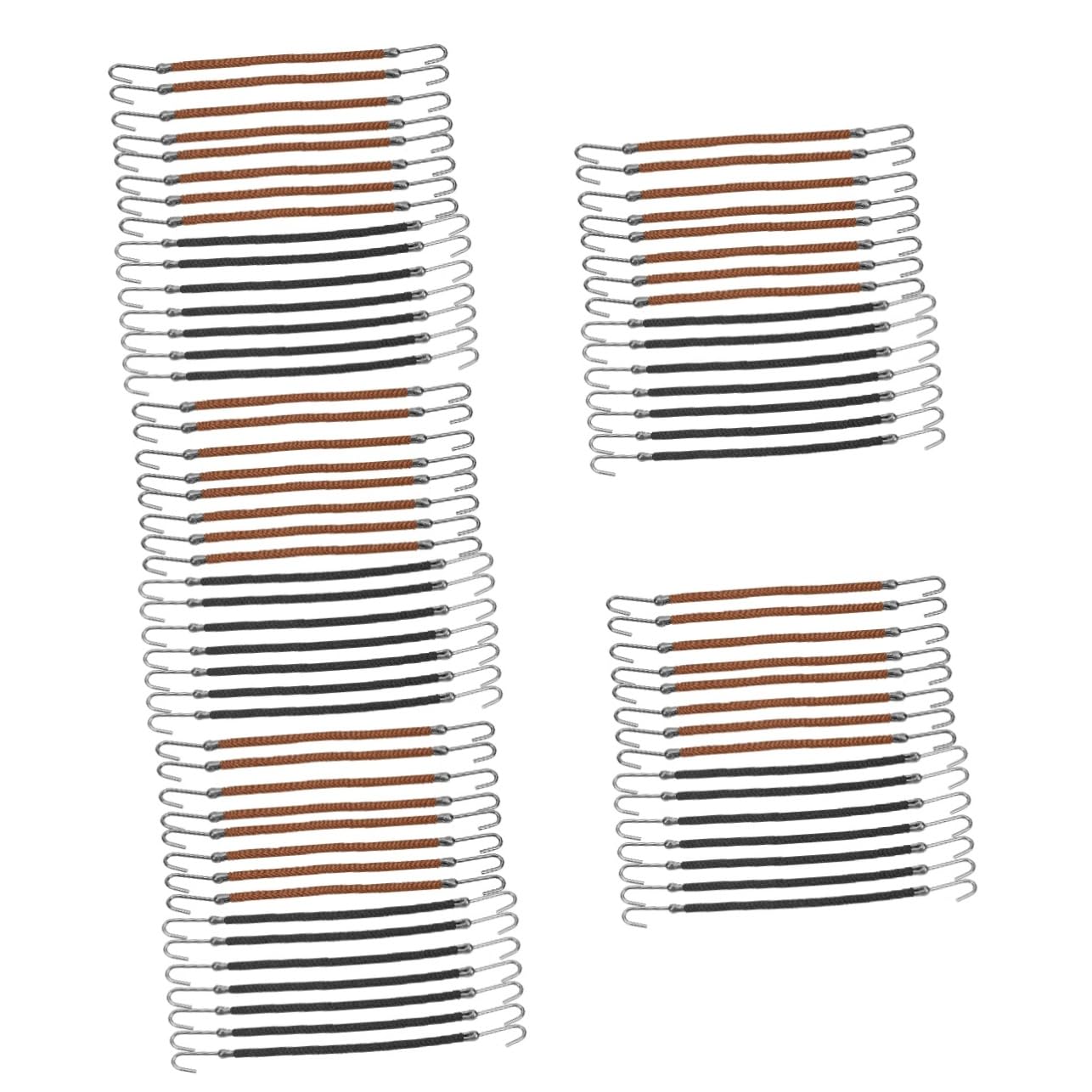 MAGICLULU 100 Pz gancio per parrucca barrette forcine elastici per con ganci addio al nubilato parrucche molletta mini elastici per corda per elasticità Cantù