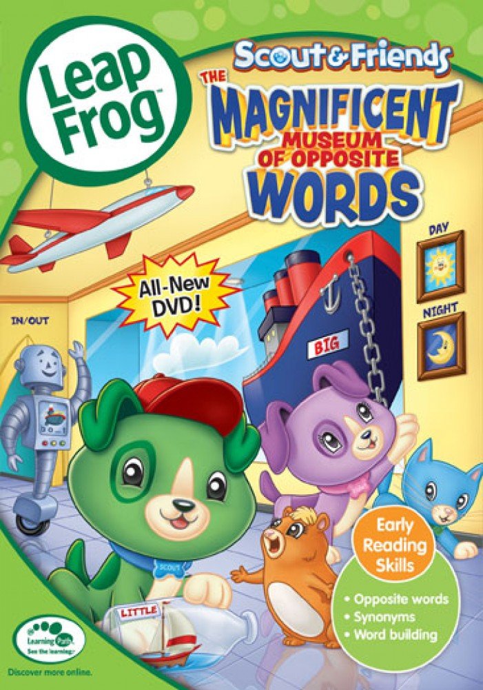Leapfrog The Magnificent Museum Of Opposite Words DVD