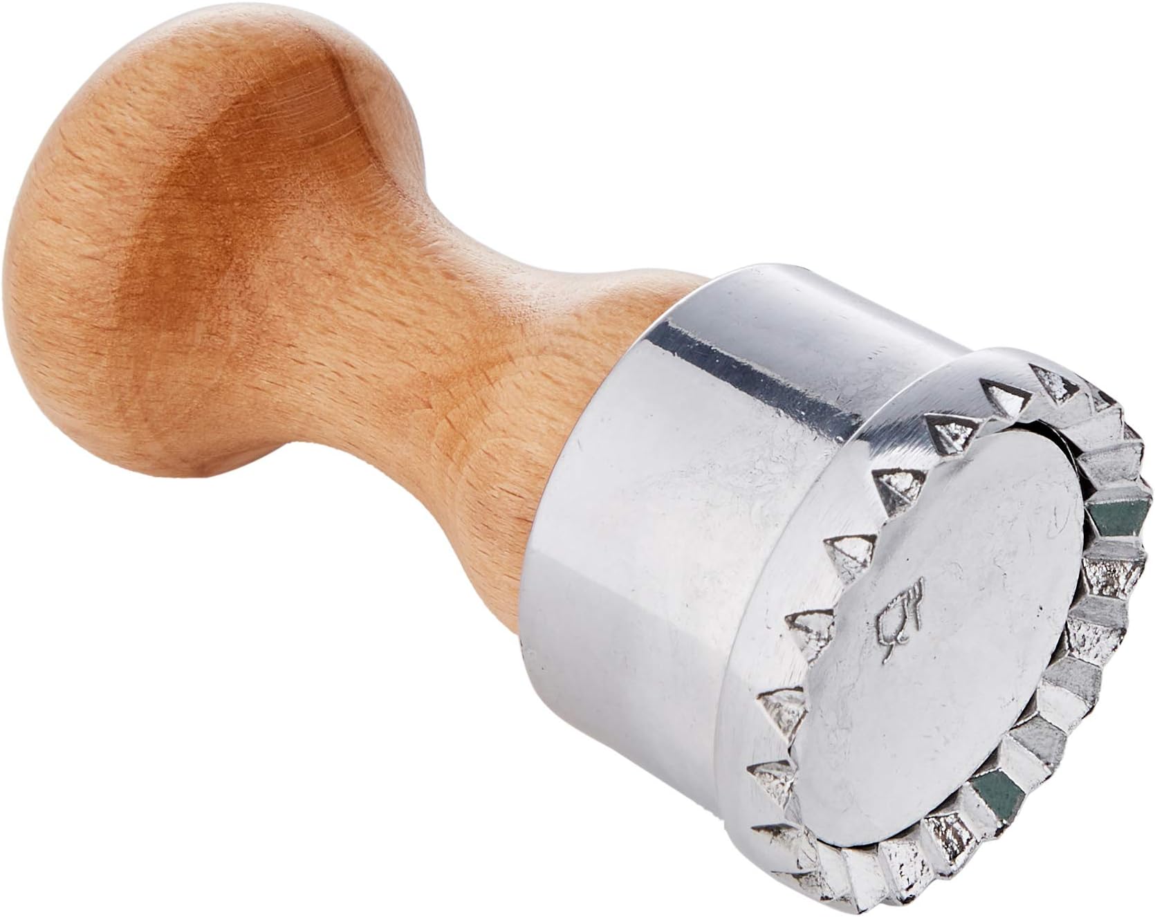 Calder 2204 Round Ravioli Mould Fondant Cake Decorating Plunger, Aluminium