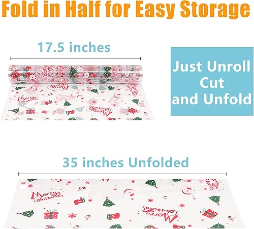 Miniatura 46 de JOYIT Rollo de celofán iridiscente de 35 pulgadas x 50 pies, rollo de celofán iridiscente, papel de regalo arcoíris para cestas de regalo de flores