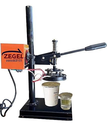 ZEGEL Cup and Jar Sealing Machine (White)