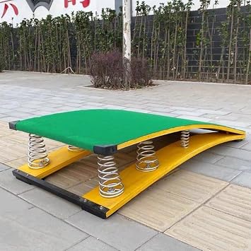 Vaulting Gymnastics Equipment for Kids, Springboard Gymnastics, for Vault/Track Jumpers/Athletic, Spring Trampoline Home Gym Bed, Spring Board Chair Trainer Equipment, Gymnastic Vault Exercises