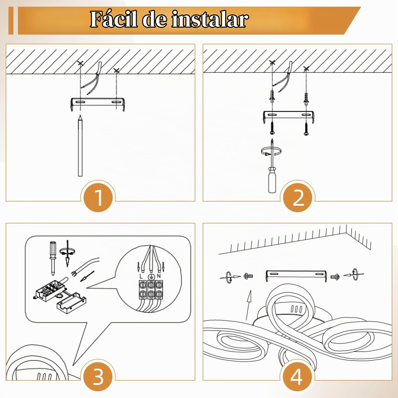 ZMH Lámpara de techo LED para sala de estar: cocina de 30 W y 40 cm en blanco, diseño moderno, lámpara de sala de estar, iluminación de techo cálida de 3000 K para dormitorio | blanco, diseño moderno para sala de estar, luz cálida de techo de 3000 K para