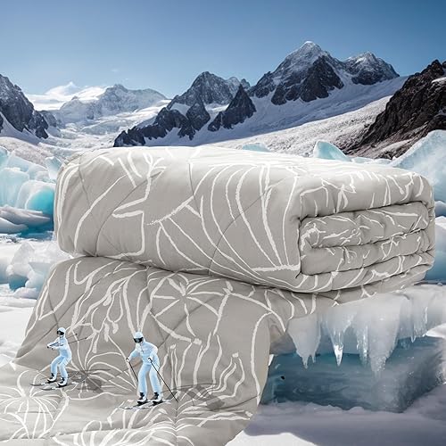 Vista 9 de ZonLi Q-Max 0.5 - Manta refrescante para durmientes acalorados de 50 x 70 pulgadas, ligera, fresca al tacto, transpirable, para sudores nocturnos