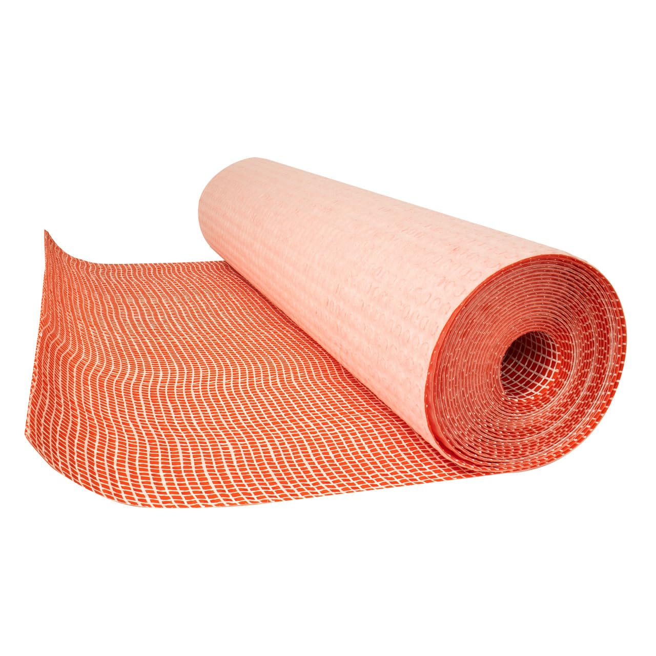 Thermopanel Red Dcpro Mesh Decoupling Membrane - Suitable For Use With Underfloor Heating Systems, Superior Bonding And Soundproofing, Easy To Handle And Install, 10M