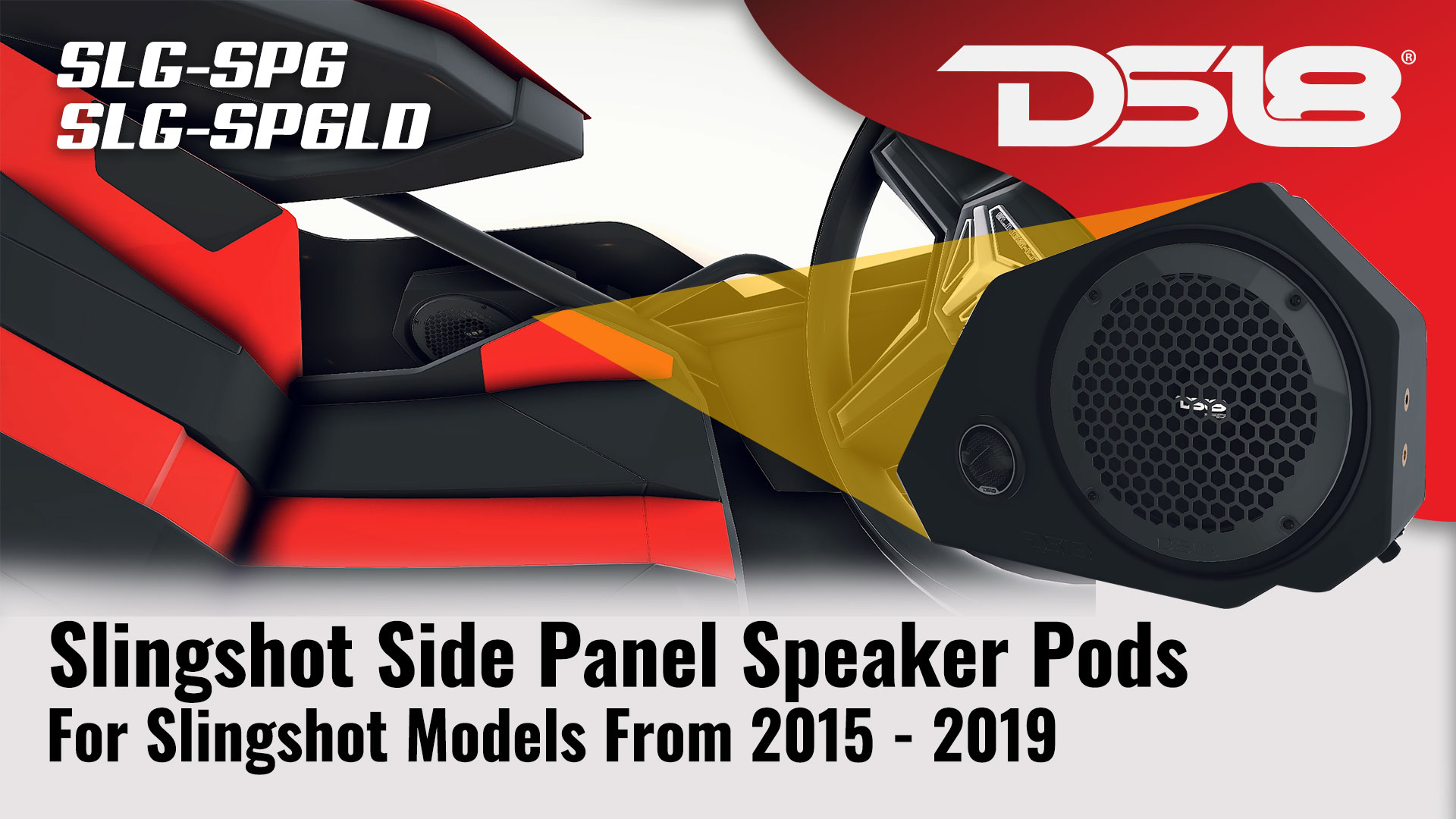 Amazon.com: DS18 Slingshot Side Panel Enclosure with Water