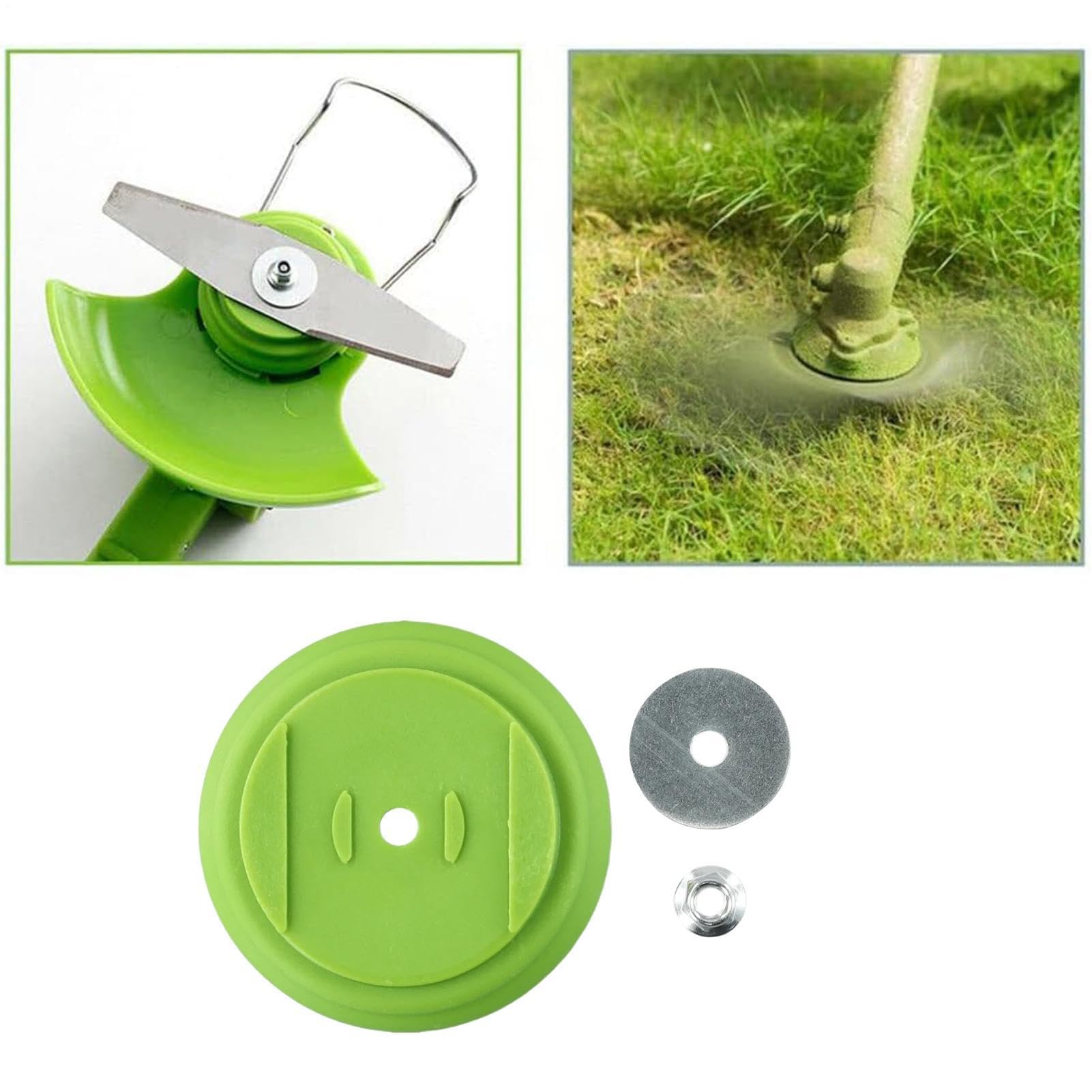 Genérico Cortacésped - Reemplazos para Tractores | Paquete 3 Placa ABS Guarda | Accesorios Herramientas Jardín, Protector Recortador Junta Tuerca