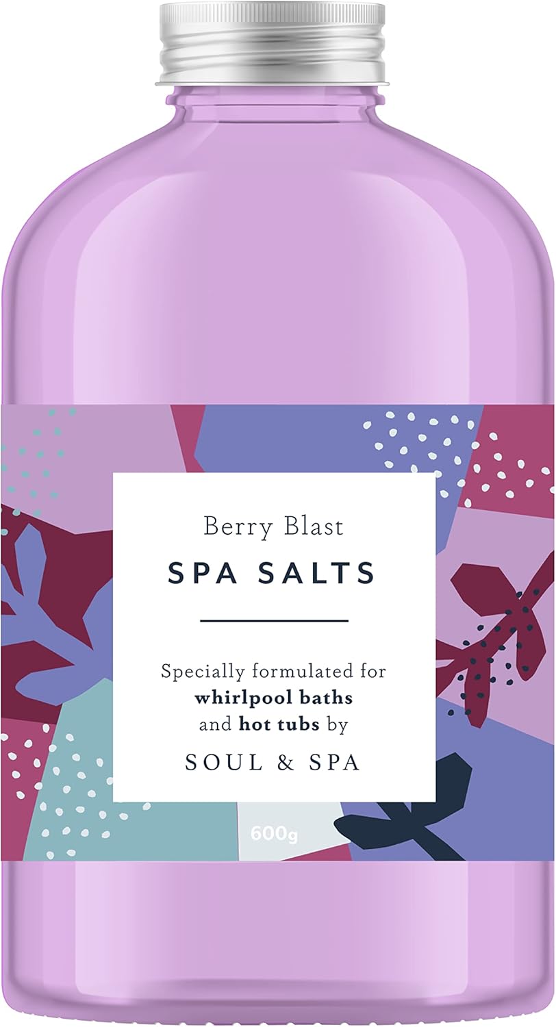 Berry Blast Spa Salts for Hot Tub and Jetted Bath - 600gr Scented ...
