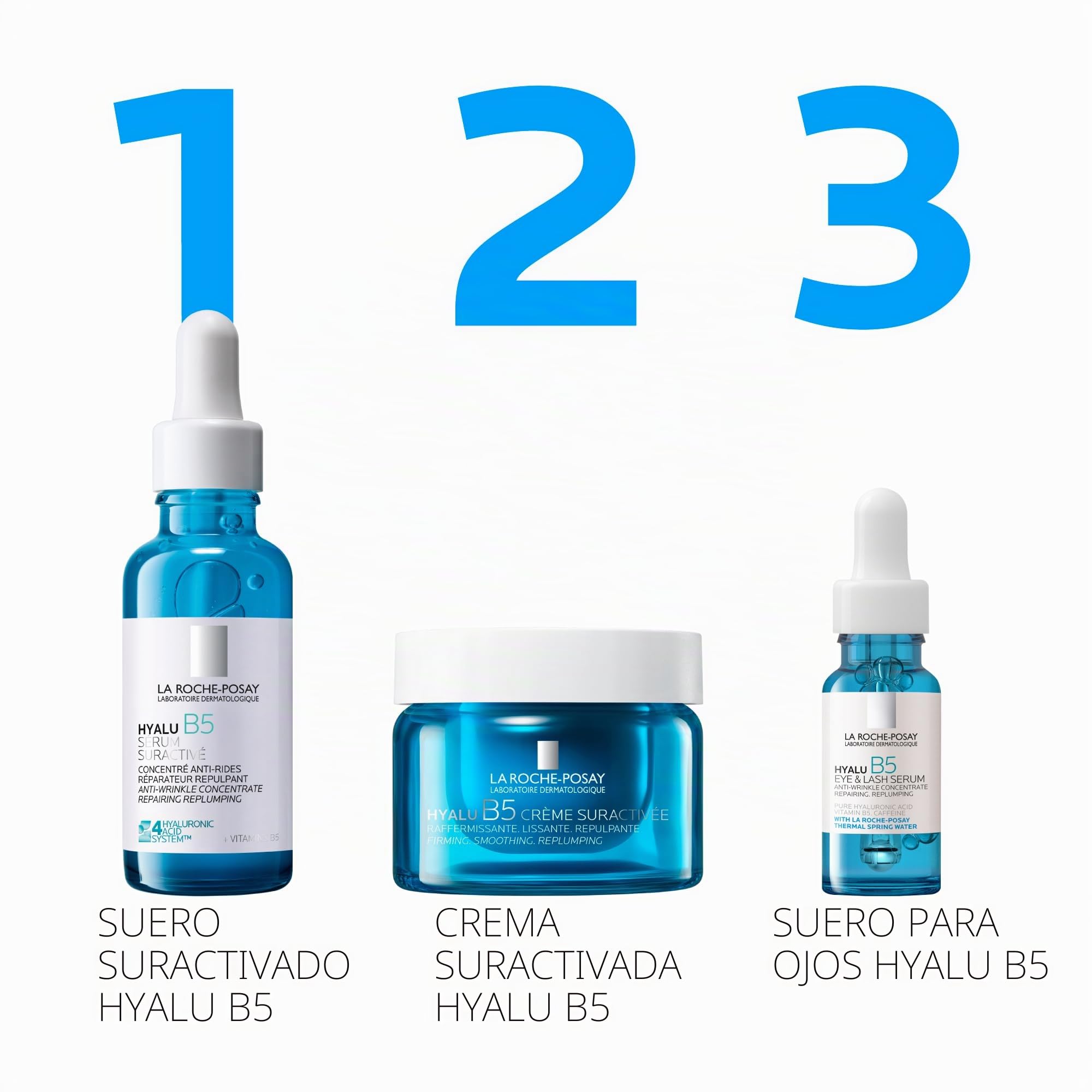 La Roche-Posay Hyalu B5 - Sérum regenerador de relleno, suero antienvejecimiento, con ácido hialurónico y provitamina B5, 50 ml