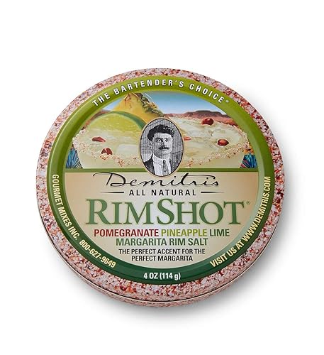 Demitri's RimShot, sal de borde de Margarita, lata de 4 onzas disponible en Yaxa Peru