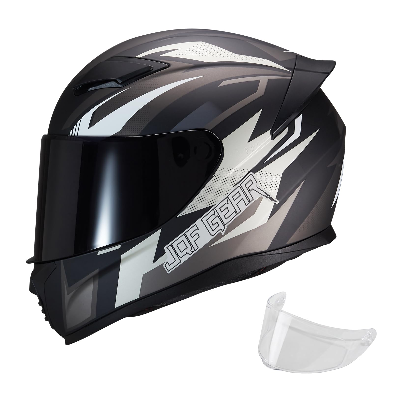 Full Face Motorcycle Helmet WS-607 DOT Approved Motorbike Racing Street Bike Helmets for Adults with Visor