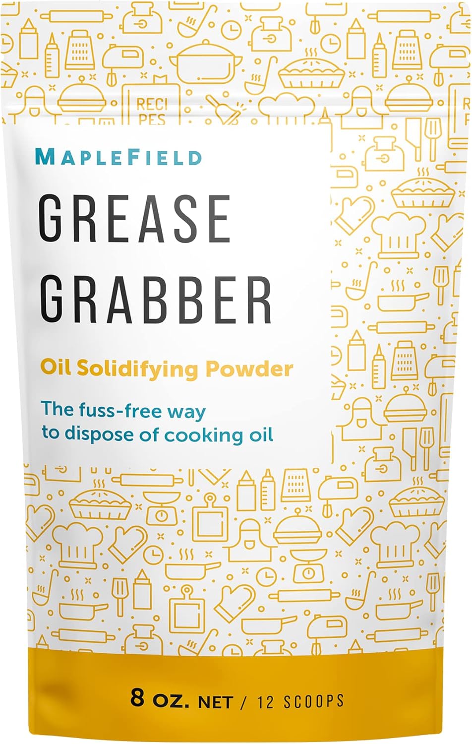 Grease Grabber Oil Solidifier Powder Waste Cooking Oil Powder