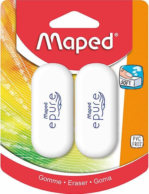 Maped - Wydajna, miękka gumka EPURE  2 sztuki