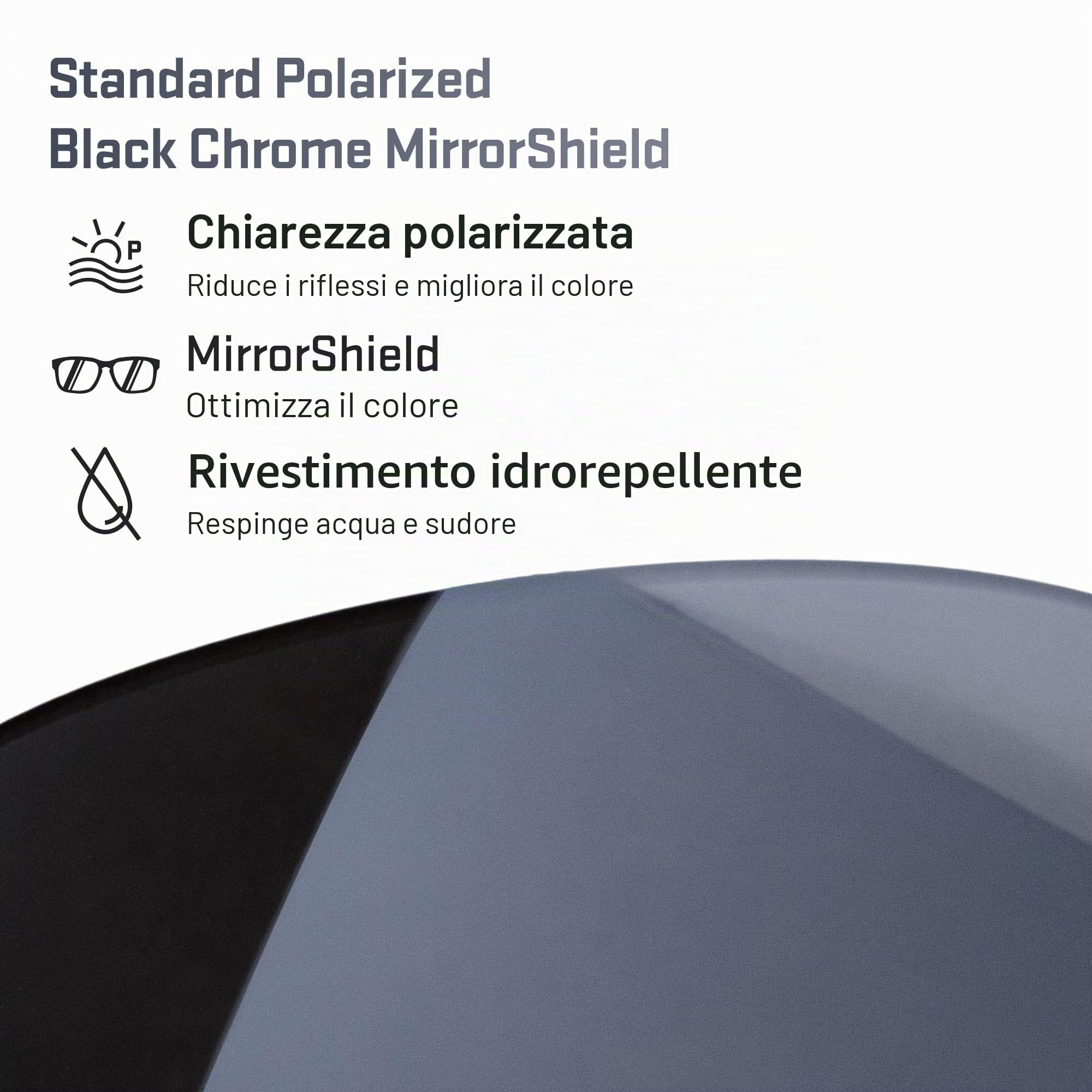 Revant Lenti di ricambio per Oakley Straight Jacket (2007), compatibili con occhiali da sole Oakley Straight Jacket (2007)