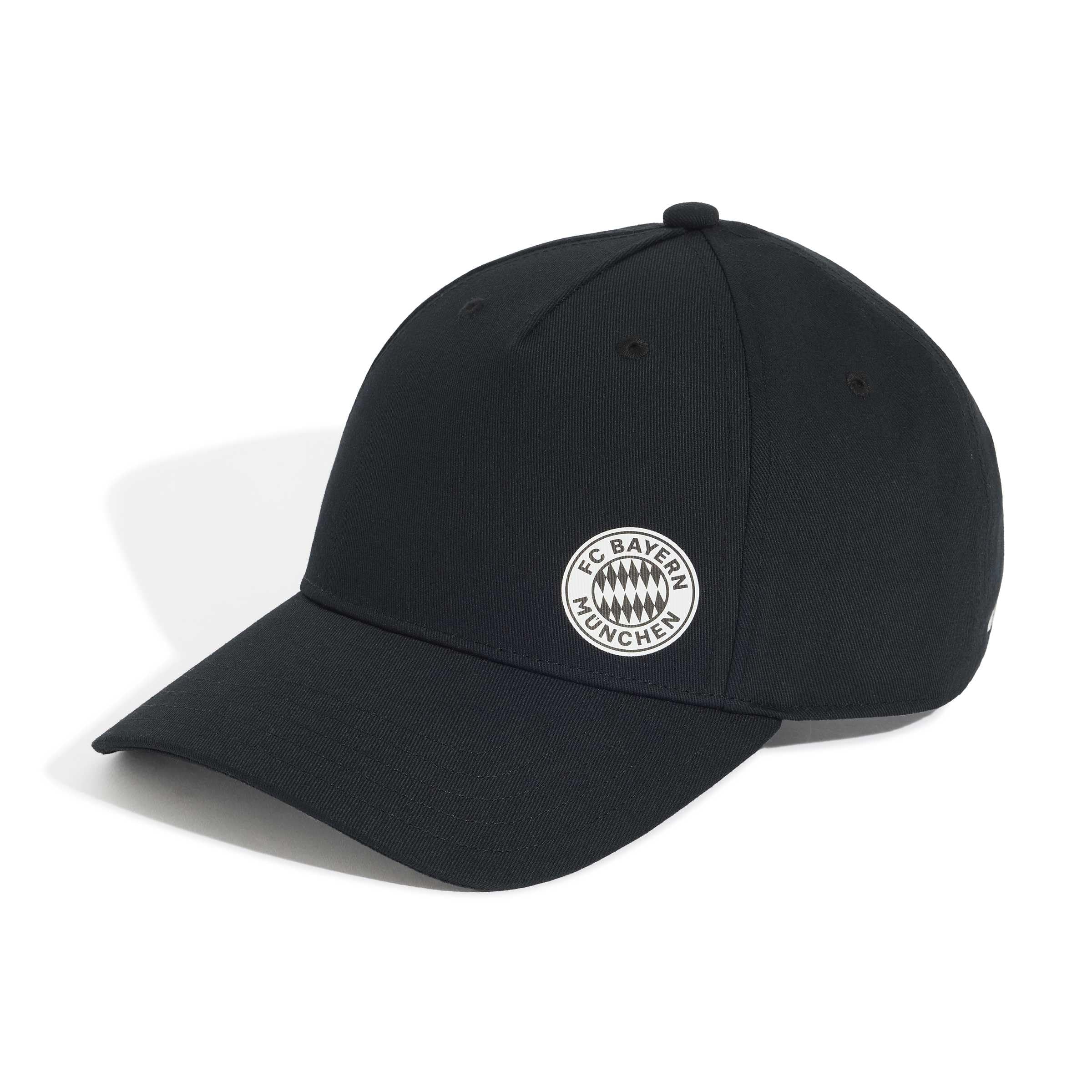 adidas Unisex Fc Bayern Munich Essentials Hat, Black/White/White, XS-S